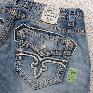 Men's size 36 x 35 Rock Revivals Dan straight